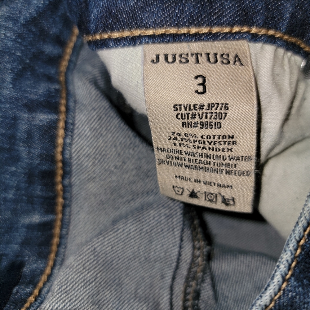 NWOT Just USA Size 3 - Picture 3 of 6